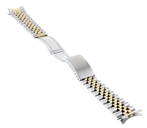 replica watch bands rolex|Rolex replacement jubilee watch band.